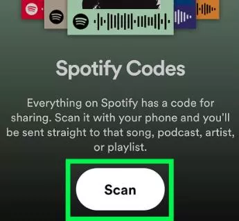 How to Scan Songs on Spotify Using a Scan Code