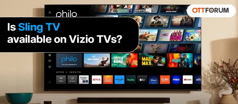 sling tv available on vizio tvs