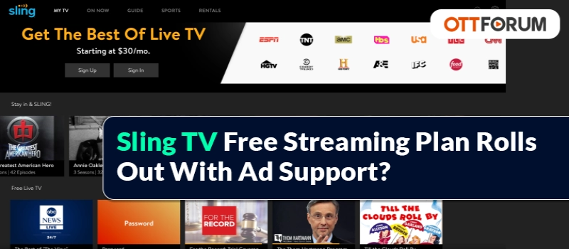 sling tv free streaming plan rolls out with ad support